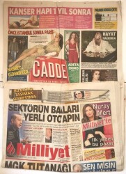 Milliyet Gazetesi Cadde Eki İle 21 Ocak 2011 - Ayda 490 Lira Taksitle Böbrek GZ7183 - 1