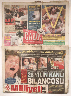 Milliyet Gazetesi Cadde Eki İle 24 Haziran 2010 - 26 Yılın Kanlı Bilançosu GZ5661 - 1