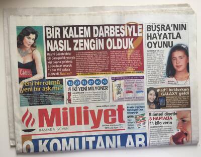 Milliyet Gazetesi Cadde Eki İle 26 Kasım 2010 - Başbakan Erdoğana Araplarla Yakınlaşmasına Eksen Kayması Var Diyen Art Niyetlidir GZ6532 - 2