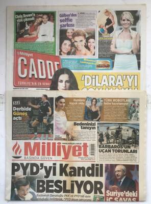 Milliyet Gazetesi Cadde Eki İle 28 Eylül 2015 - Bayram Bilançosu 134 Ölü , 650 Yaralı ! GZ5959 - 2