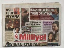 Milliyet Gazetesi Cadde Eki İle 28 Kasım 2011 - Yunanistanda Balyoz Korkusu GZ5614 - 2