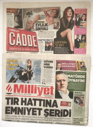 Milliyet Gazetesi Cadde Eki İle 28 Şubat 2014 - Hala İstanbulda 12 Ölü GZ5687 - 2