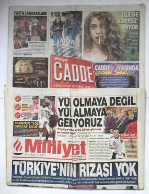 Milliyet Gazetesi Cadde Eki İle 3 Kasım 2011 - Türkiyenin Rızası Yok GZ7148 - 2