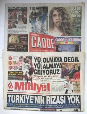 Milliyet Gazetesi Cadde Eki İle 3 Kasım 2011 - Türkiyenin Rızası Yok GZ7148 - 1