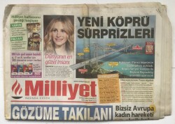 Milliyet Gazetesi Cadde Eki İle 30 Nisan 2010 - Yeni Köprü Sürprizlerle GZ5629 - 2