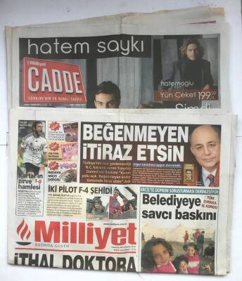 Milliyet Gazetesi Cadde Eki İle 4 Kasım 2011 - Anayasada Hedef 2012 Sonunda Bitirmek GZ7150 - 1
