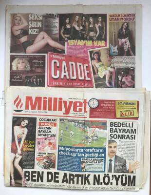 Milliyet Gazetesi Cadde Eki İle 5 Kasım 2011 - Gazze Filosunu Yine Bastılar GZ7149 - 2