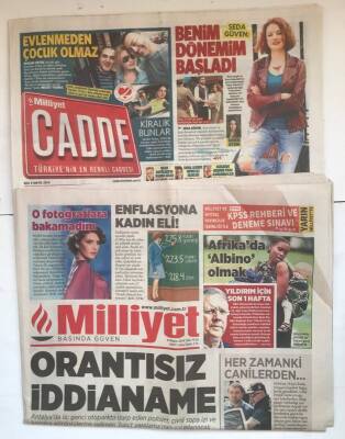 Milliyet Gazetesi Cadde Eki İle 6 Mayıs 2014 - Uçakta Tavan 309 Lira Oldu GZ7573 - 1