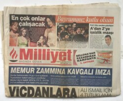 Milliyet Gazetesi Cadde Eki İle 8 Ağustos 2013 - Antakyada 2 Bin Hektar Orman Gitti GZ5635 - 2