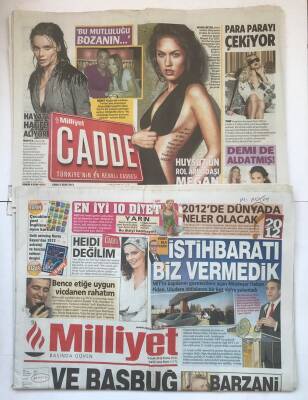 Milliyet Gazetesi Cadde Ve Akademi Eki İle 6 Ocak 2012 - Ve Başbuğ Tutuklandı GZ7413 - 1