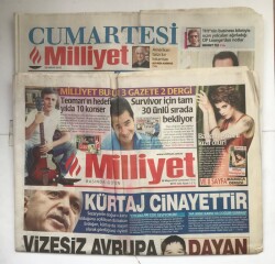 Milliyet Gazetesi Cadde Ve Cumartesi Eki İle 26 Mayıs 2012 - Bomba Yüklü Araçla 60 KM Kaçtılar GZ5964 - 2