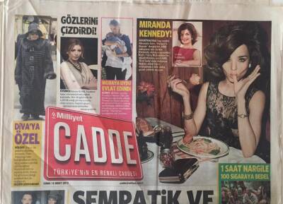 Milliyet Gazetesi Cade Eki 16 Mart 2012 - Kıvanç Tatlıtuğ Sempatik Ve Utangaç GZ22875 - 1