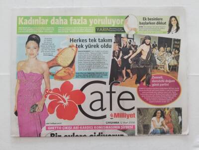 Milliyet Gazetesi Cafe Eki 12 Mart 2008 - Recep İvedik Hayatımın Projesi - GZ45895 - 1