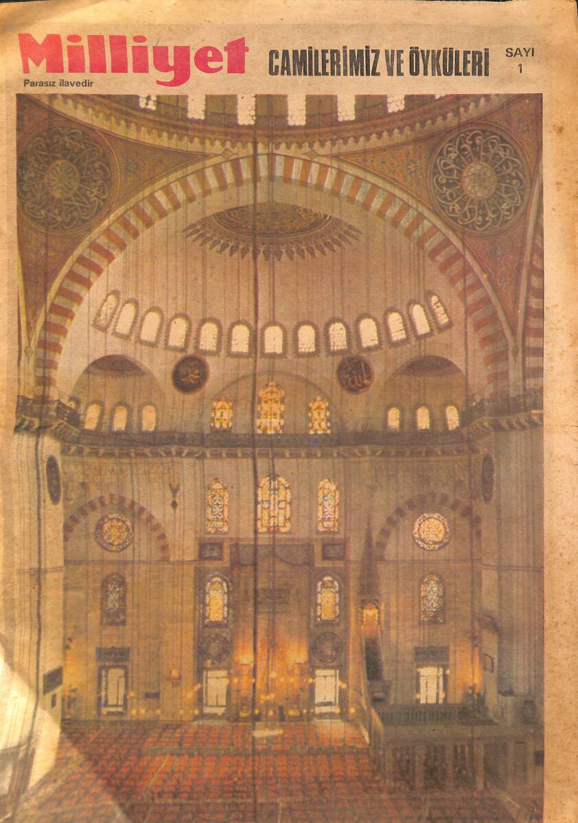 Milliyet Gazetesi Camilerimiz Ve Öyküleri Eki Sayı:1 - Süleymaniye Camii GZ154516 - 1