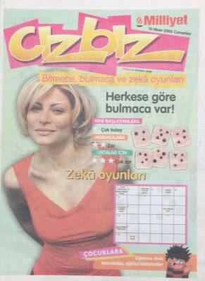 Milliyet Gazetesi Cızbız Eki 16 Nisan 2005 GZ36218 - 1