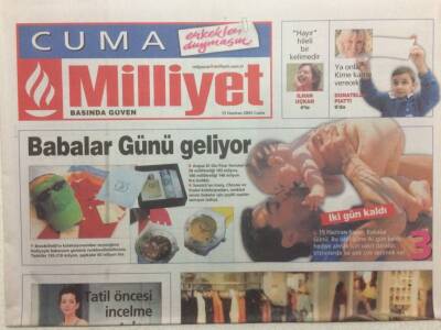 Milliyet Gazetesi Cuma Eki 13 Haziran 2003 - Yaz Tatilinde Marka Yarattı GZ32650 - 1