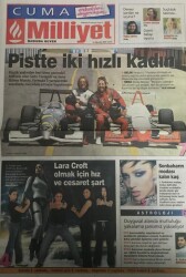 Milliyet Gazetesi Cuma Eki 23 Ağustos 2003-Türkiyenin Lara Croftları GZ45483 - 1