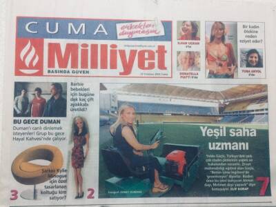 Milliyet Gazetesi Cuma Eki 25 Temmuz 2003 - Objektifin Arkasında Olanlar GZ46980 - 1