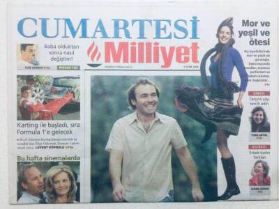 Milliyet Gazetesi Cumartesi Eki - 1 Ekim 2005 - Engin Günaydın Başrol Oynamak İstemiyorum GZ46033 - 2