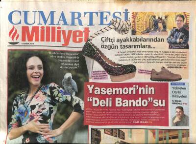 Milliyet Gazetesi Cumartesi Eki 13 Ekim 2012 - Kenan İmirzalıoğlu Beyazperdede GZ98926 - 1