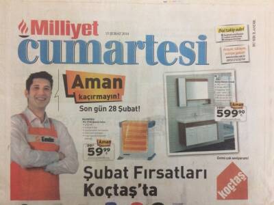 Milliyet Gazetesi Cumartesi Eki 15 Şubat 2014 - Bu Yaz Herkes Jean Çıkaracak GZ35872 - 1
