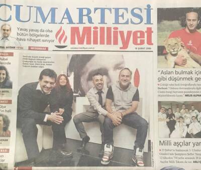 Milliyet Gazetesi Cumartesi Eki 18 Şubat 2006- Türk Modasında Devrim Yapıyoruz GZ36438 - 1