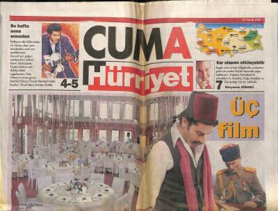 Milliyet Gazetesi Cumartesi Eki 19 Ocak 2007 - Kenan İmirzalıoğlu,Üç Film GZ78572 - 1