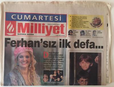 Milliyet Gazetesi Cumartesi Eki 2 Şubat 2002 - Harry Potter Büyüsü Başladı Harry Potter Ve Felsefe Taşı Sinemalarda GZ22843 - 1