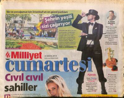 Milliyet Gazetesi Cumartesi Eki 24 Mayıs 2014 - Yedinci X-Men Filminin Yönetmen Koltuğunda , Serinin Hayranlarını Çok Memnun Eden Bir İsim GZ125867 - 1