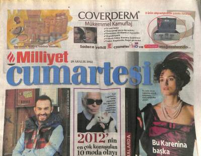 Milliyet Gazetesi Cumartesi Eki 29 Aralık 2012 - Yaşar Gaga Lady Gaga Yüzünden Facebook Sayfam Kapatıldı GZ107535 - 1