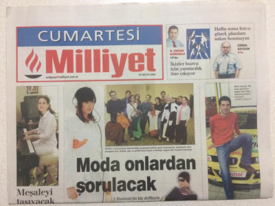 Milliyet Gazetesi Cumartesi Eki 29 Mayıs 2004 - Moda Onlardan Sorulacak,Bir Kabus Bir Rüya GZ24903 - 1