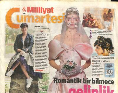 Milliyet Gazetesi Cumartesi Eki 29 Nisan 2017 - Ünlü Japon Mimar Kengo Kuma , Eskişehire Çağdaş Sanat Müzesi Yapıyor GZ116403 - 1