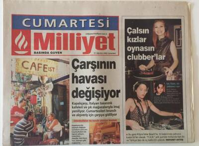 Milliyet Gazetesi Cumartesi Eki 31 Ağustos 2002 - Milli Takım Ve Galatasaray Psikolog Yardım Alıyor Yorumcular Bir Tane de Beşiktaşa Gerek Diyor GZ22250 - 1
