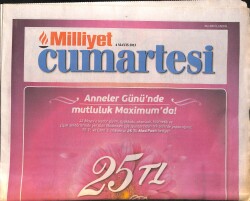 Milliyet Gazetesi Cumartesi Eki 4 Mayıs 2013 GZ158348 - Gökçekoleksiyon