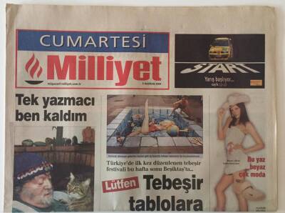 Milliyet Gazetesi Cumartesi Eki 5 Haziran 2004 - Londrada Yaşayan Baran Çiftinin Çektiği Fotoğraflar İngiliz Pulu Oldu GZ22234 - 1