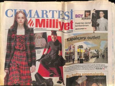 Milliyet Gazetesi Cumartesi Eki 6 Eylül 2008 - Francis Ford Coppolanın Yeni Filmi Geç Gelen Gençlik Son Dakikada Vizyonda ! GZ94648 - 1