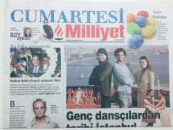 Milliyet Gazetesi Cumartesi Eki 7 Nisan 2007 - Fatih Erkoçun Kör Randevusu GZ43074 - 1