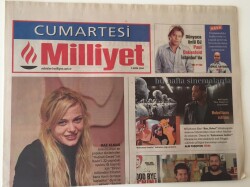 Milliyet Gazetesi Cumartesi Eki - 9 Ekim 2004 - Naz Elmas İle Röportaj - GZ43740 - 2