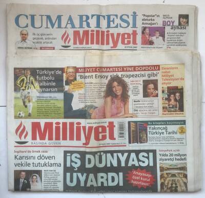 Milliyet Gazetesi Cumartesi Eki İle 22 Eylül 2007 - İstinye Park Açıldı GZ7403 - 1