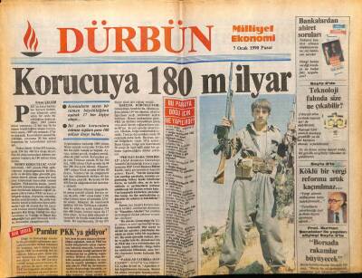 Milliyet Gazetesi Dürbün Eki 7 Ocak 1990 - Korucuya 180 Milyar GZ75010 - 1