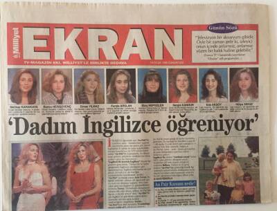 Milliyet Gazetesi Ekran Eki 14 Ocak 1995 - Sharon Stoneun Milyarlık Yuvası GZ22359 - 1