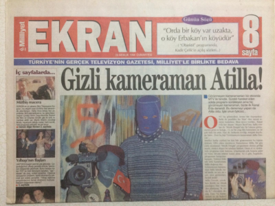 Milliyet Gazetesi Ekran Eki 24 Aralık 1994 - Yılbaşının Flaşları, Sertap Erenerle Orhan Gencebay Showda GZ24521 - 1
