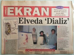 Milliyet Gazetesi Ekran Eki 25 Şubat 1995 Devlerin Dönüşü - GZ44214 - 2