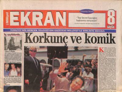 Milliyet Gazetesi Ekran Eki 26 Kasım 1994 - Mustafa Sandallı Müzik Kokteyli GZ90827 - 1