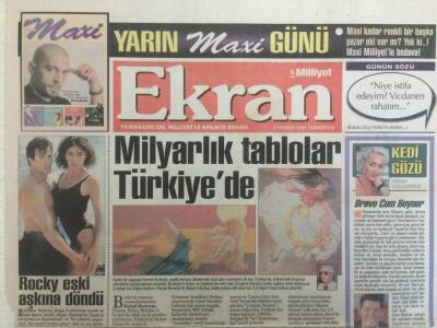 Milliyet Gazetesi Ekran Eki 8 Temmuz 1995 - Rock Eski Aşkına Döndü GZ35324 - 1