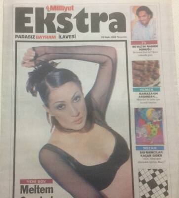 Milliyet Gazetesi Ekstra Eki 29 Ocak 1998 - Dünden Bugüne Meltem Cumbul GZ38618 - 1