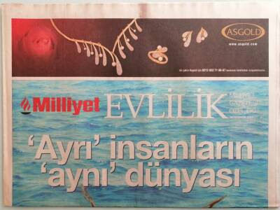 Milliyet Gazetesi Evlilik Özel Eki 25 Haziran 2005 Ayrı İnsanların Aynı Dünyası -GZ37706 - 1