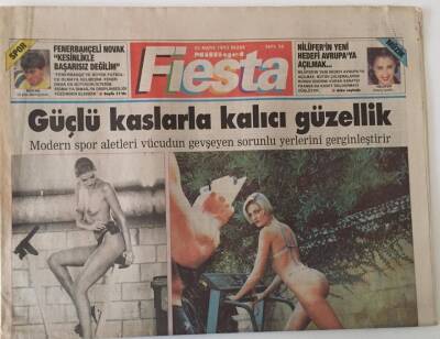 Milliyet Gazetesi Fiesta Eki 2 Mayıs 1993 - Safiye Soyman Başarılı Çalışmalarını Bu Kez Yurt Dışına Taşıyacak , Nilüferin Büyük Düşü GZ25110 - 1