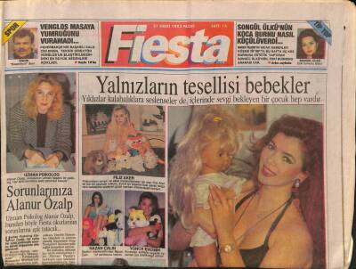 Milliyet Gazetesi Fiesta Eki 21 Şubat 1993 - Nükhet Duru Neden Evleniyor ? GZ90946 - 1