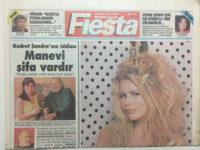 Milliyet Gazetesi Fiesta Eki 30 Mayıs 1993 - Ahu Tuğba,O Kadar Çok Kürtaj Yaptırdım ki GZ27297 - 1